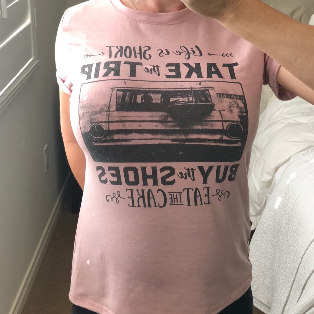 ✨LAST ONE!! Life is Short, Take The Trip Tee✨ - Picture 2 of 4